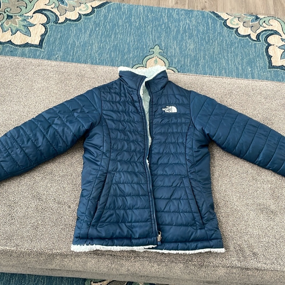 North Face Reversible Quilted Winter Jacket - image 2